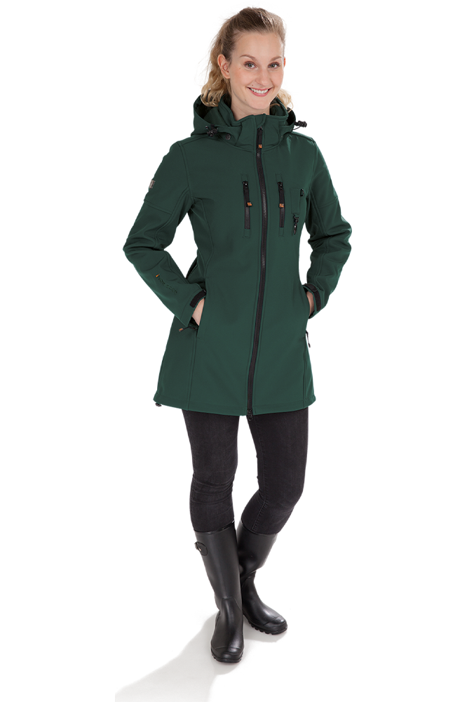 Damen Softshelllangjacke LYA